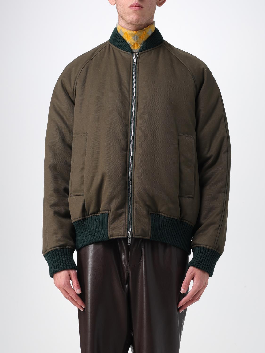 Burberry reversible jacket in wool blend - Green | 8078899