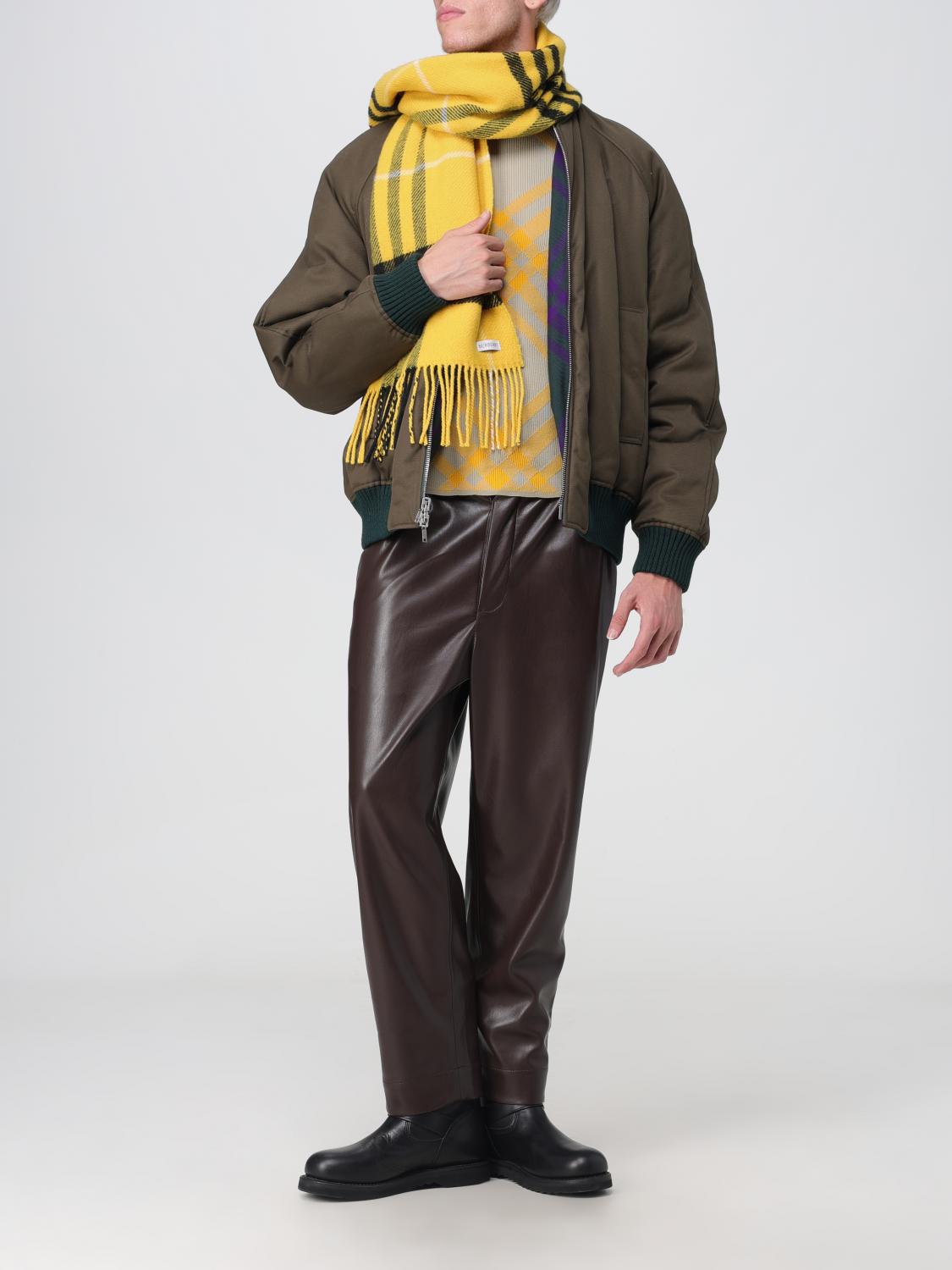 Burberry reversible jacket in wool blend - Green | 8078899
