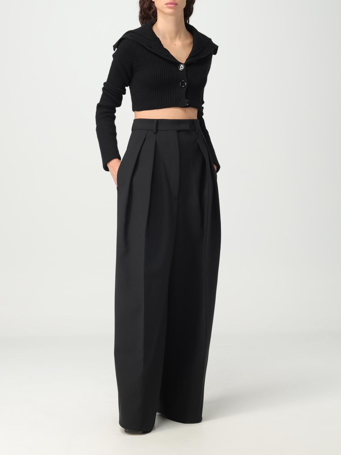 パンツ SPORTMAX Woman Pants Black 2321360336600 002 Sportmax Outlet: Pants woman - Black | Sportmax pants