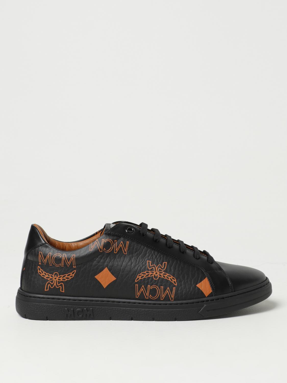MCM SNEAKERS: Sneakers men Mcm, Black - Img 1