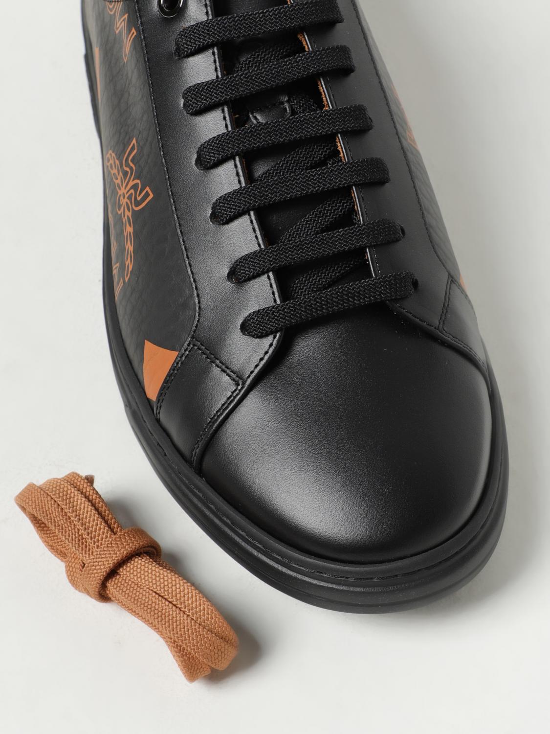 MCM SNEAKERS: Sneakers men Mcm, Black - Img 4