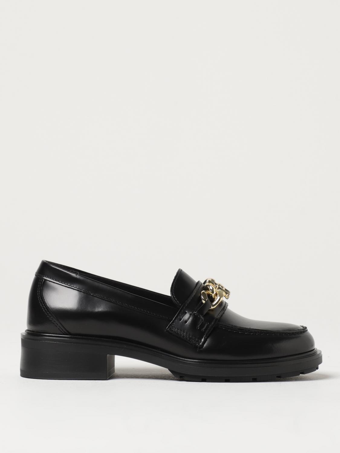 TOMMY HILFIGER Chaussures femme Noir Mocassins Tommy Hilfiger FW0FW07517 en ligne sur GIGLIO.COM