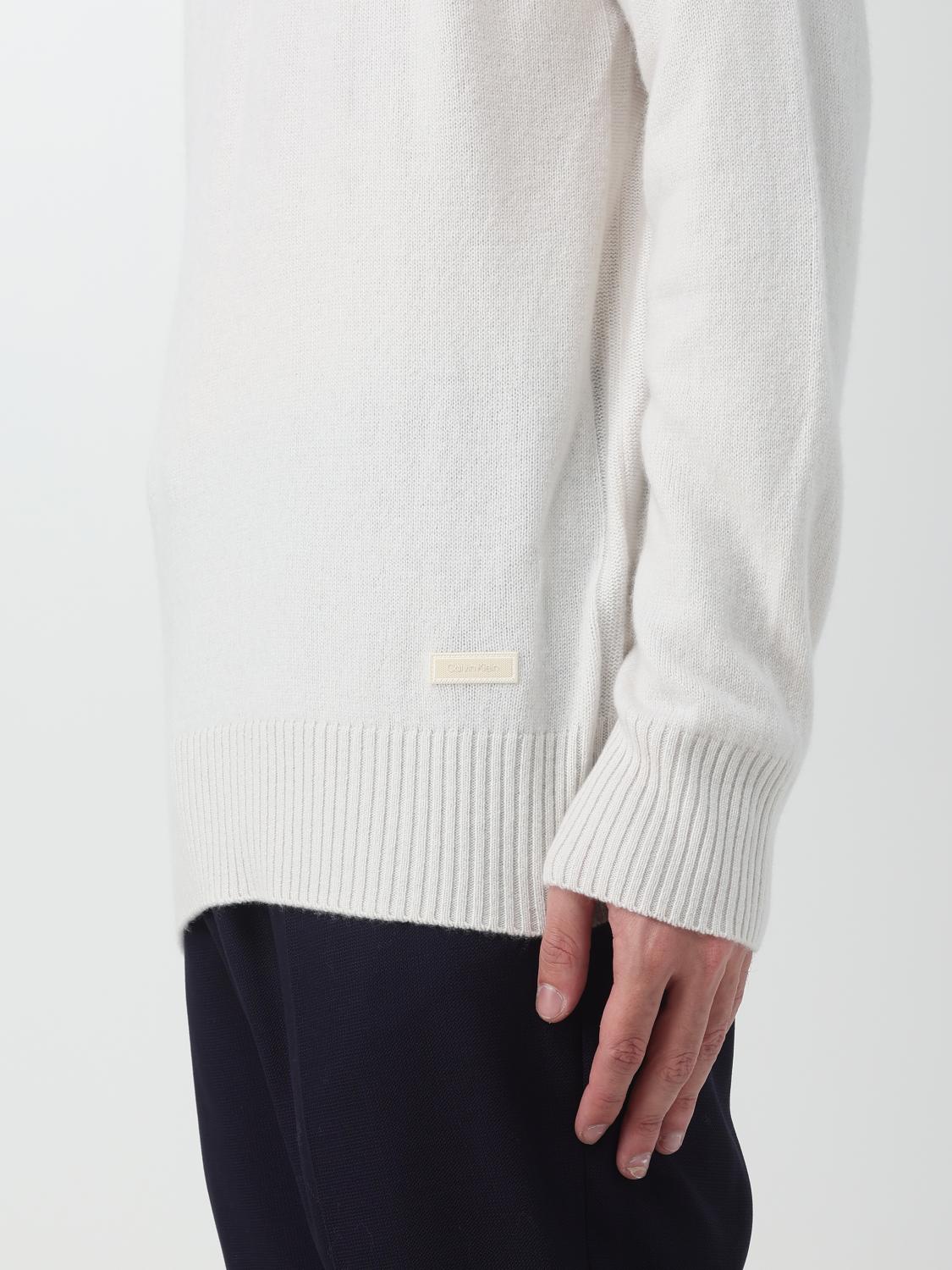 CALVIN KLEIN PULLOVER: Pullover herren Calvin Klein, Beige - Img 3