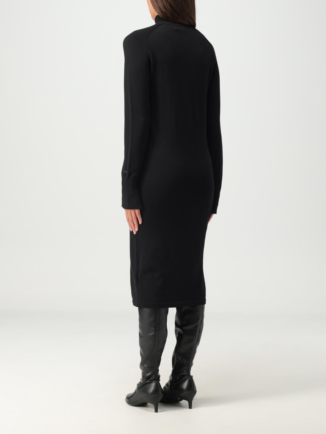 calvin klein black high low dress Calvin Klein High-Low A-Line Gown
