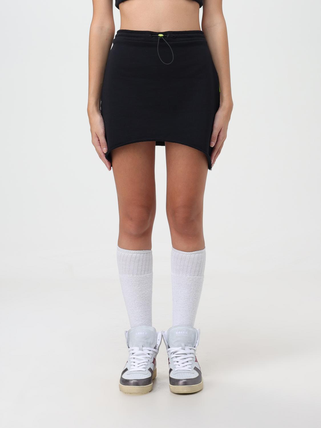 ミニスカート Barrow FW23 COTTON MINI SKIRT (F3BWWOSK087_110) Barrow Outlet: Skirt woman - Black | Barrow skirt