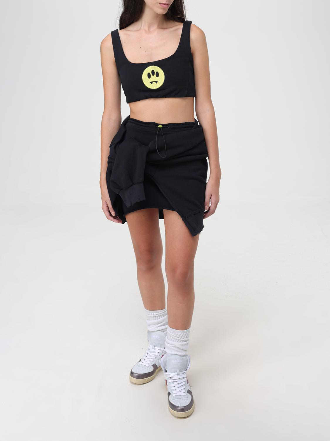 ミニスカート Barrow FW23 COTTON MINI SKIRT (F3BWWOSK087_110) Barrow Outlet: Skirt woman - Black | Barrow skirt