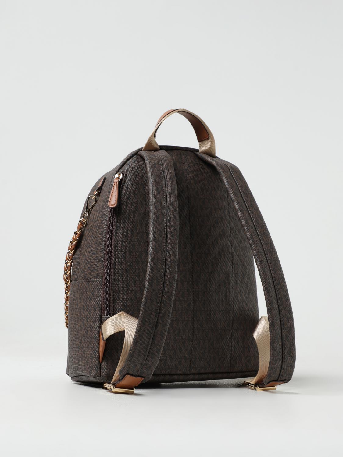 Michael Kors Slater backpack in coated cotton with monogram  display picture 1