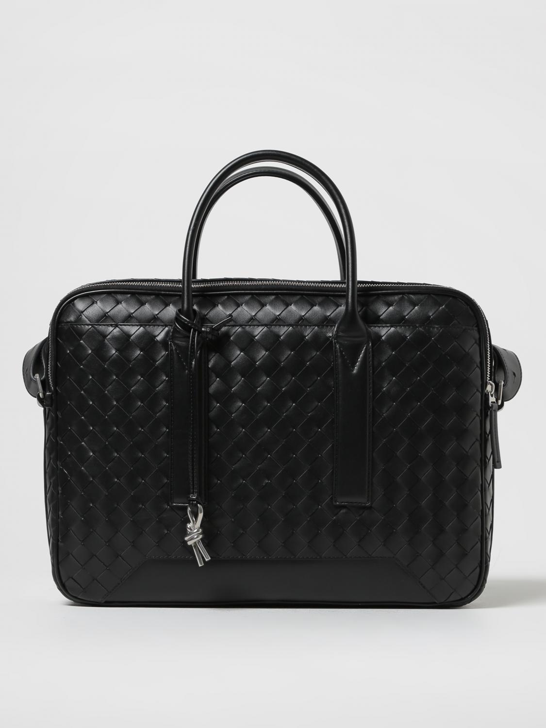 BOTTEGA VENETA 斜挎包: 手袋 男士 Bottega Veneta, 黑色 - Img 1