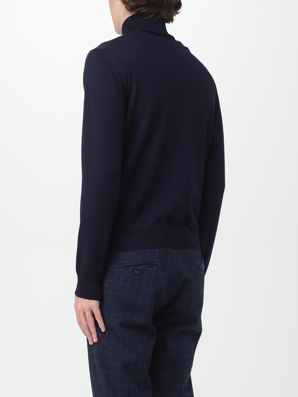 TAGLIATORE SWEATER: Sweater men Tagliatore, Blue - Img 2