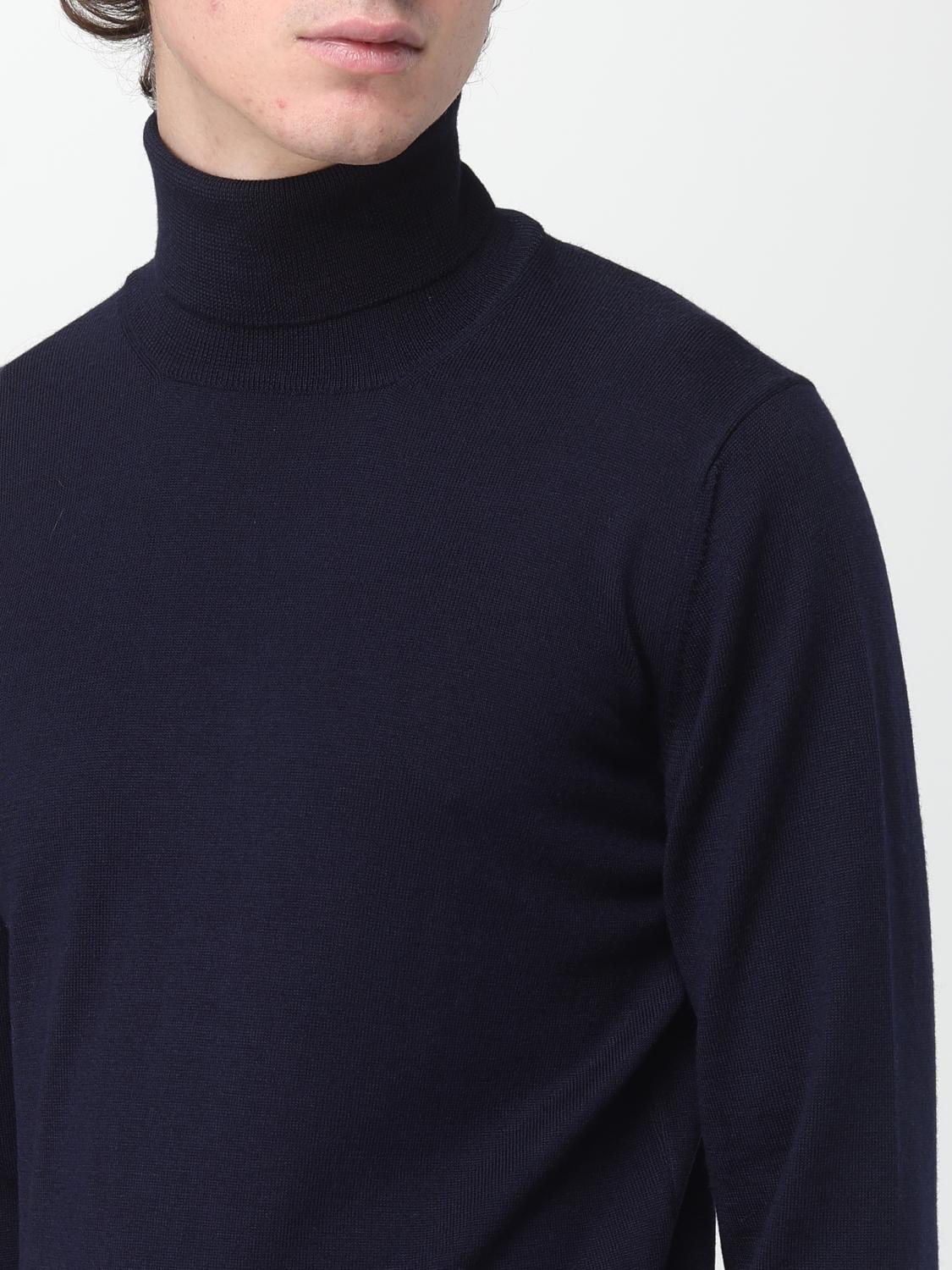 TAGLIATORE SWEATER: Sweater men Tagliatore, Blue - Img 3