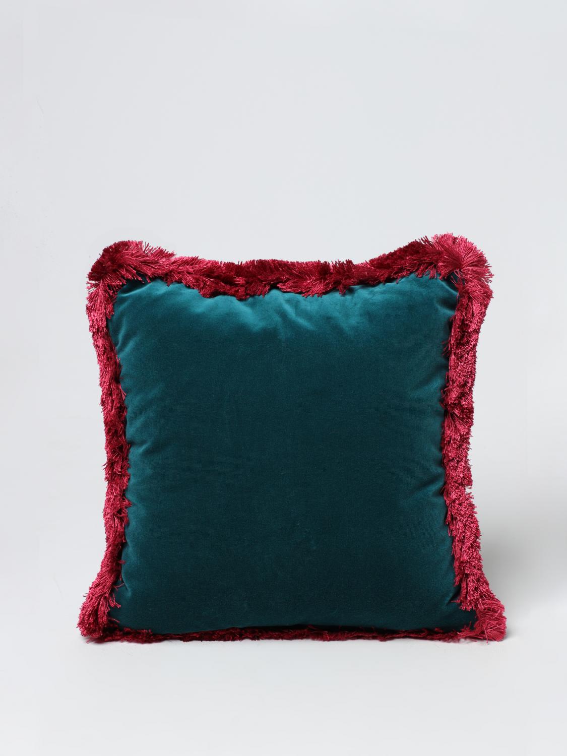 ETRO HOME CUSCINI: Cuscino di velluto Etro Home, Blue - Img 2