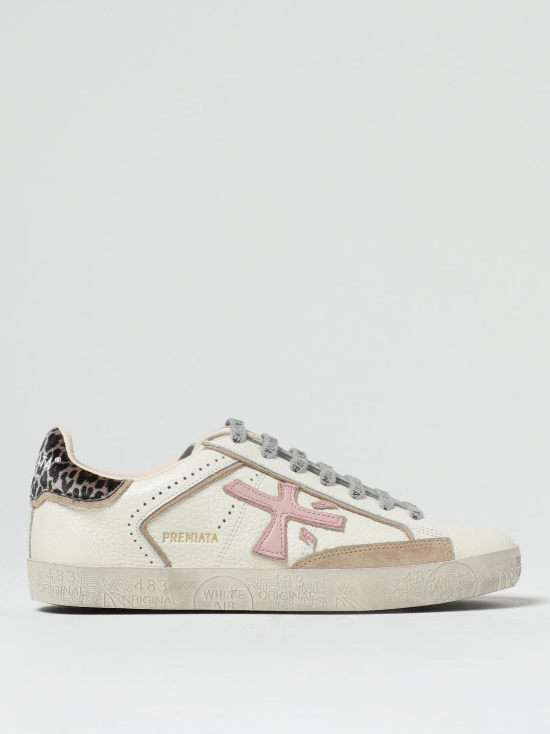 PREMIATA: Sneakers woman - White | Premiata sneakers STEVEND
