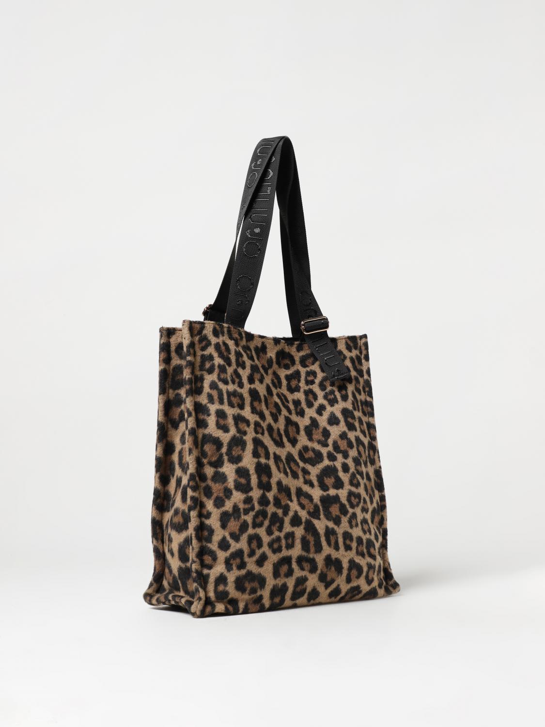 LIU JO BORSA A SPALLA: Borsa Liu Jo in tessuto con fantasia jacquard e logo, Fantasia - Img 2