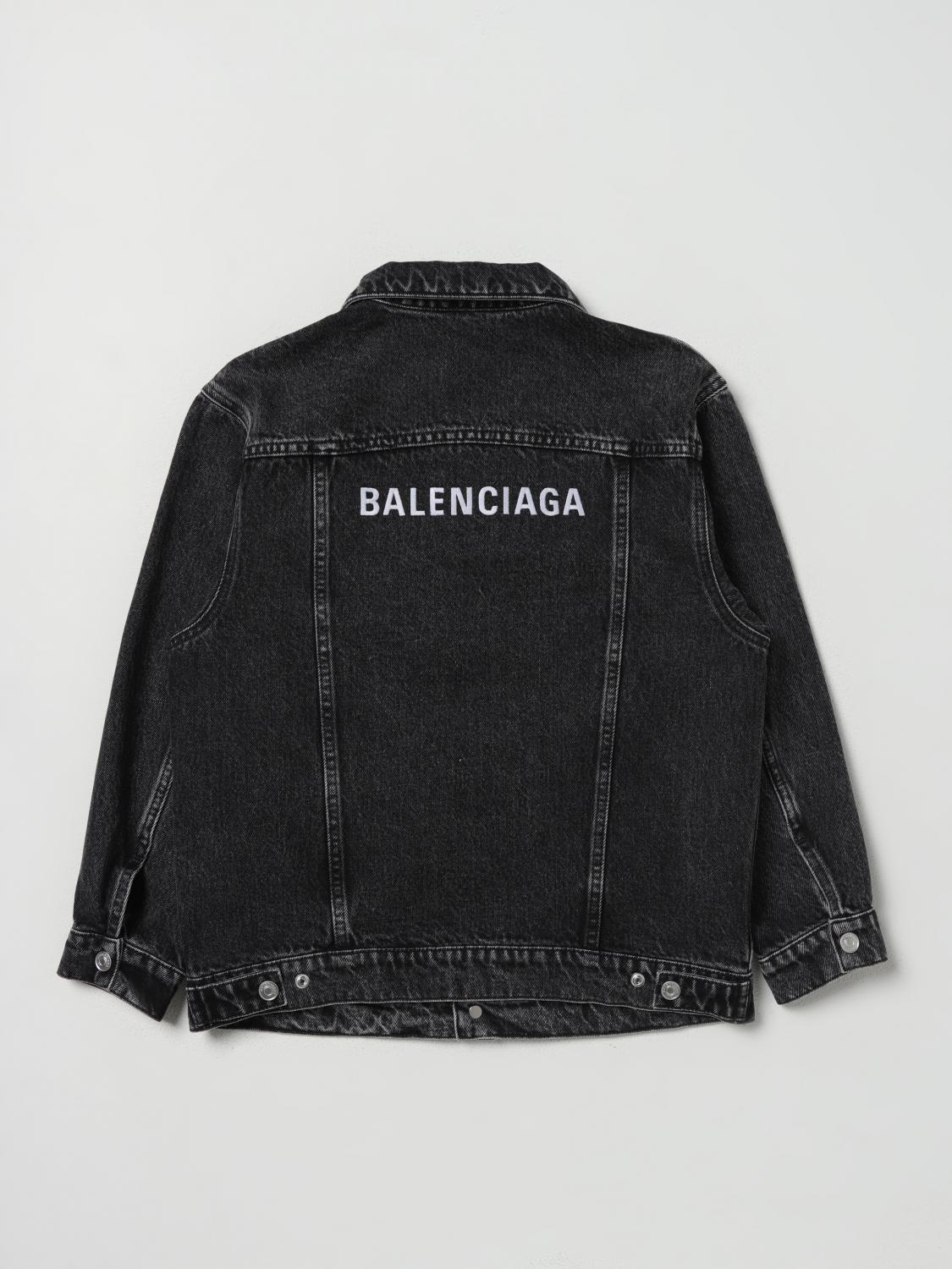 Balenciaga Jacket kids - Black | 744834TBP47 | GIGLIO.COM