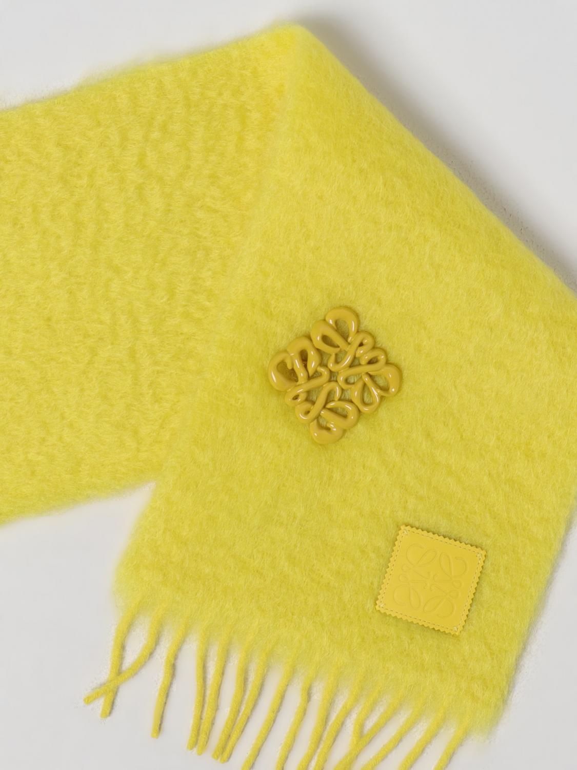 LOEWE SCARF: Scarf woman Loewe, Yellow - Img 3