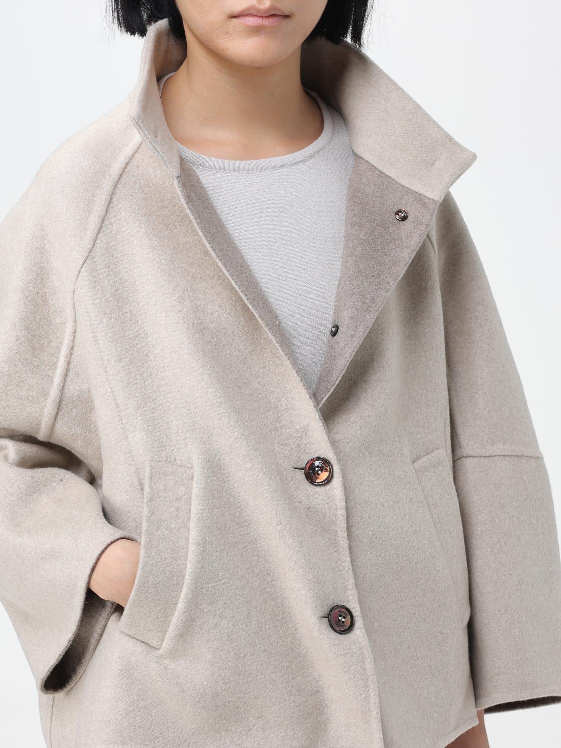 MOORER: Jacket woman - Ivory | Moorer jacket MODGI100854