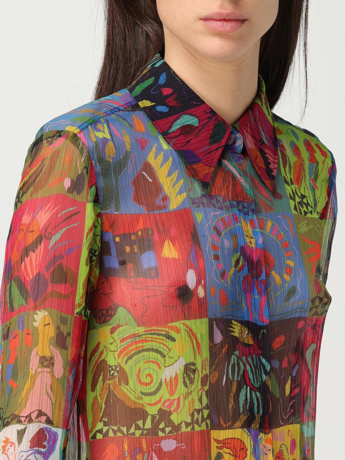 CHLOÉ CAMICIA: Camicia Chloé in seta stampata, Fantasia - Img 4