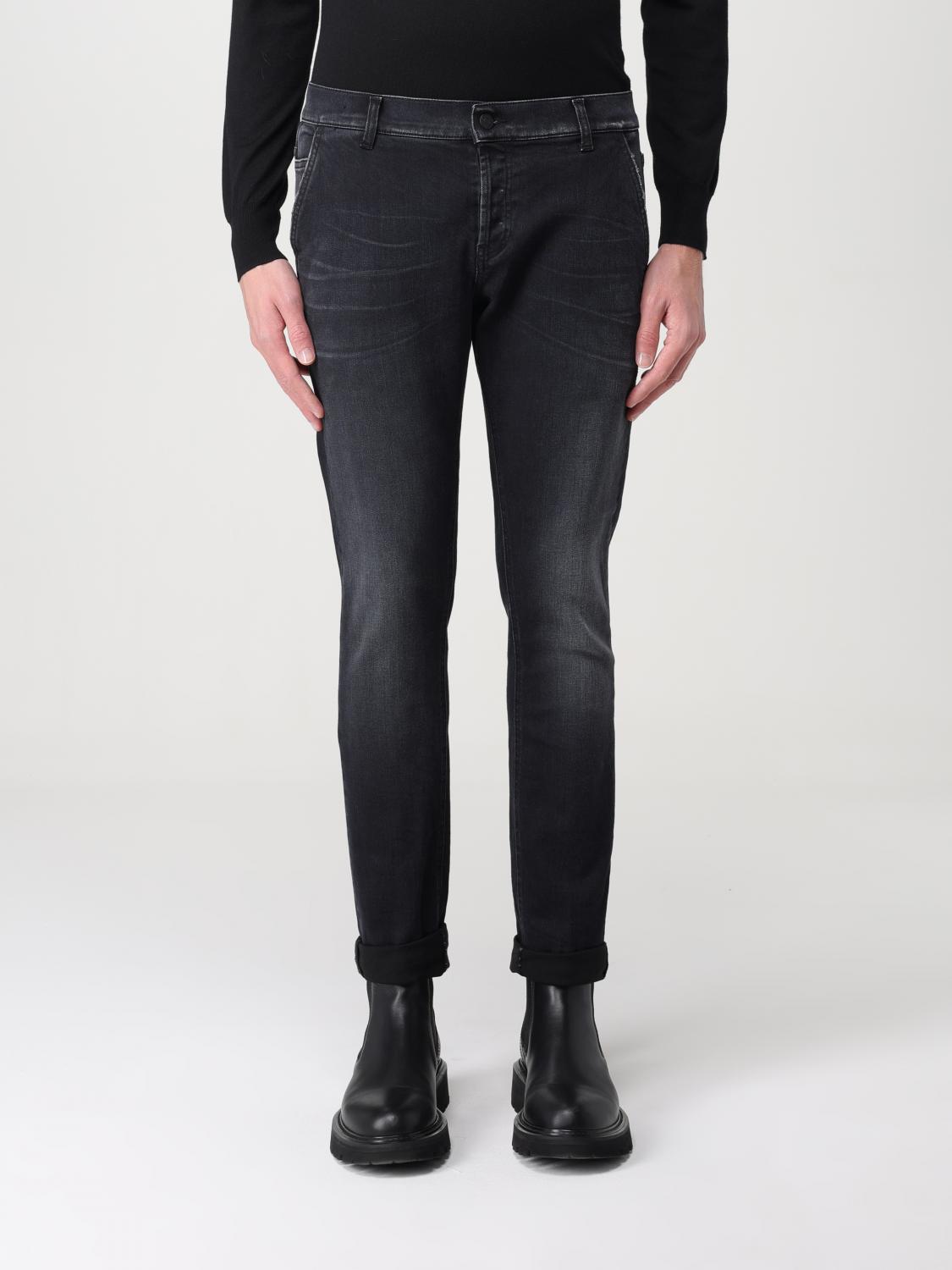 DONDUP JEANS: Dondup denim jeans, Black - Img 1