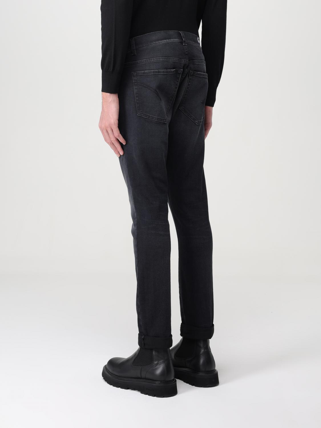 DONDUP JEANS: Dondup denim jeans, Black - Img 2