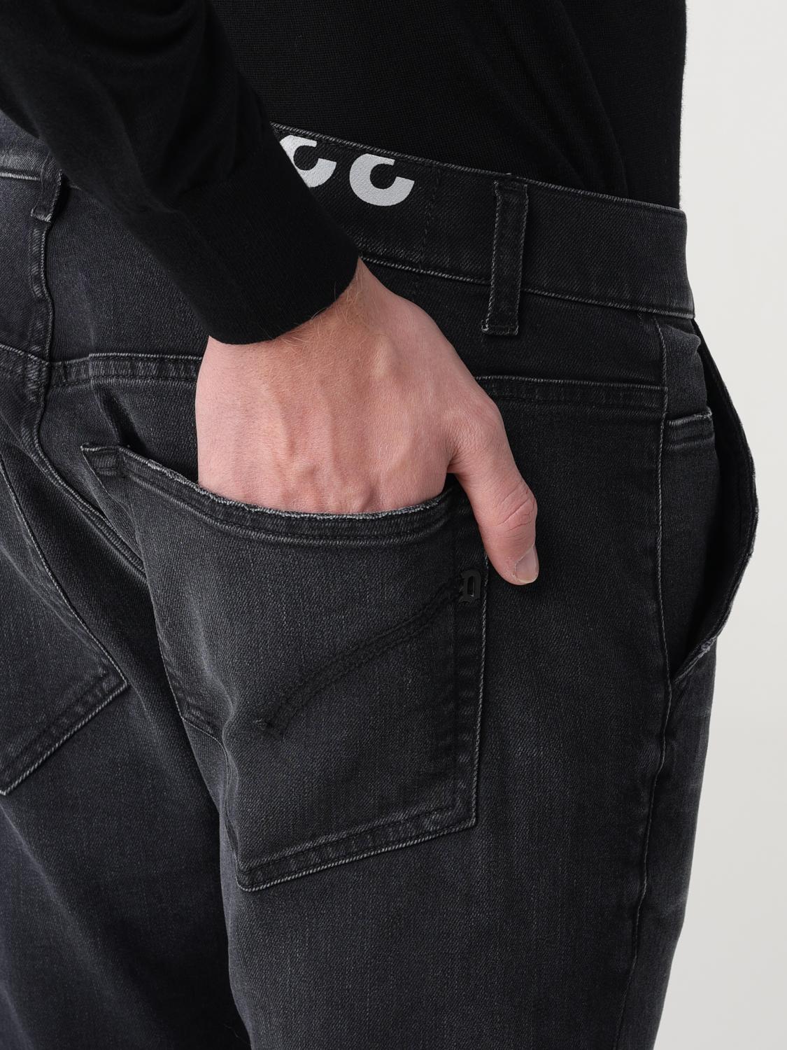 DONDUP JEANS: Dondup denim jeans, Black - Img 3