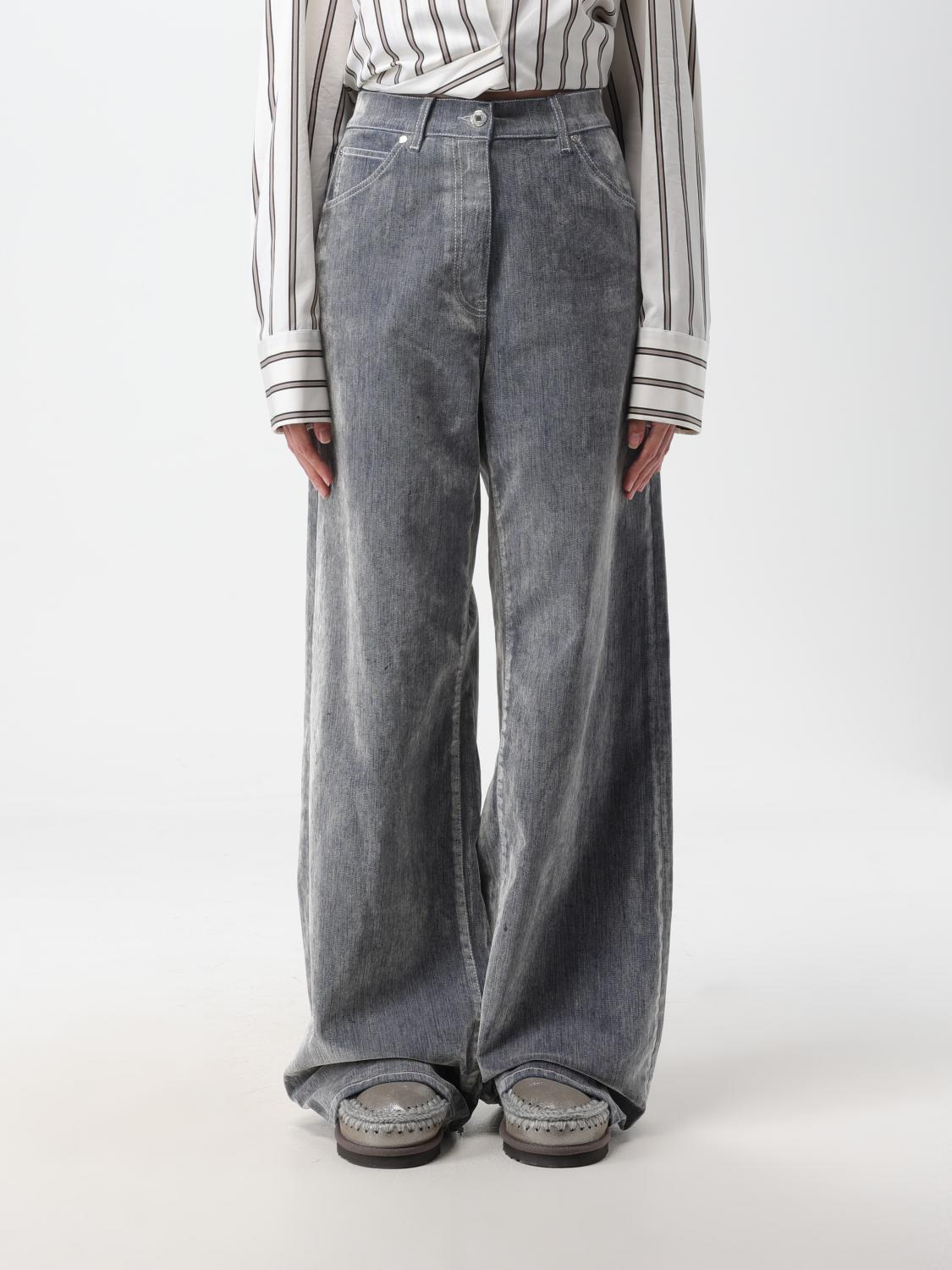 MSGM PANTALONI: Pantalone donna MSGM, Grigio - Img 1