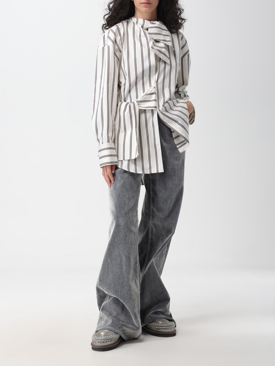 MSGM PANTALONI: Pantalone donna MSGM, Grigio - Img 2