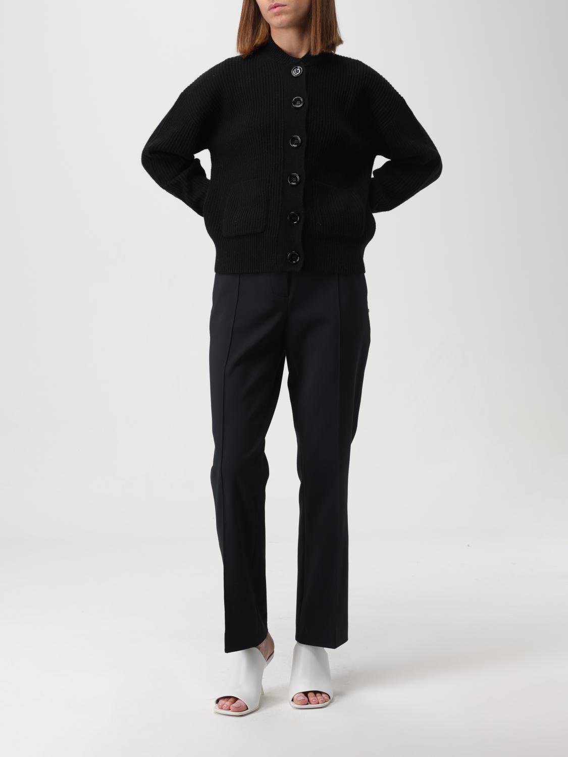SPORTMAX: Pants woman - Black | Sportmax pants 2321360533600