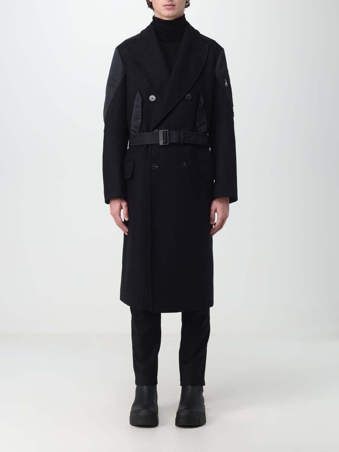 NEIL BARRETT TRENCH COAT: Bathrobe men Neil Barrett, Black - Img 1