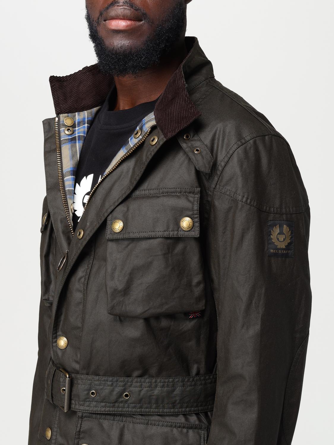 BELSTAFF JACKET: Blazer men Belstaff, Green - Img 4
