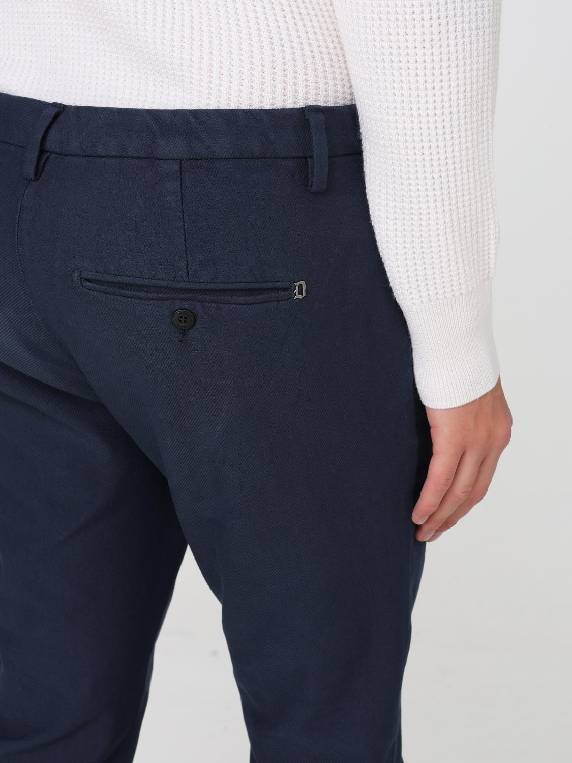 DONDUP PANTS: Pants men Dondup, Blue - Img 3