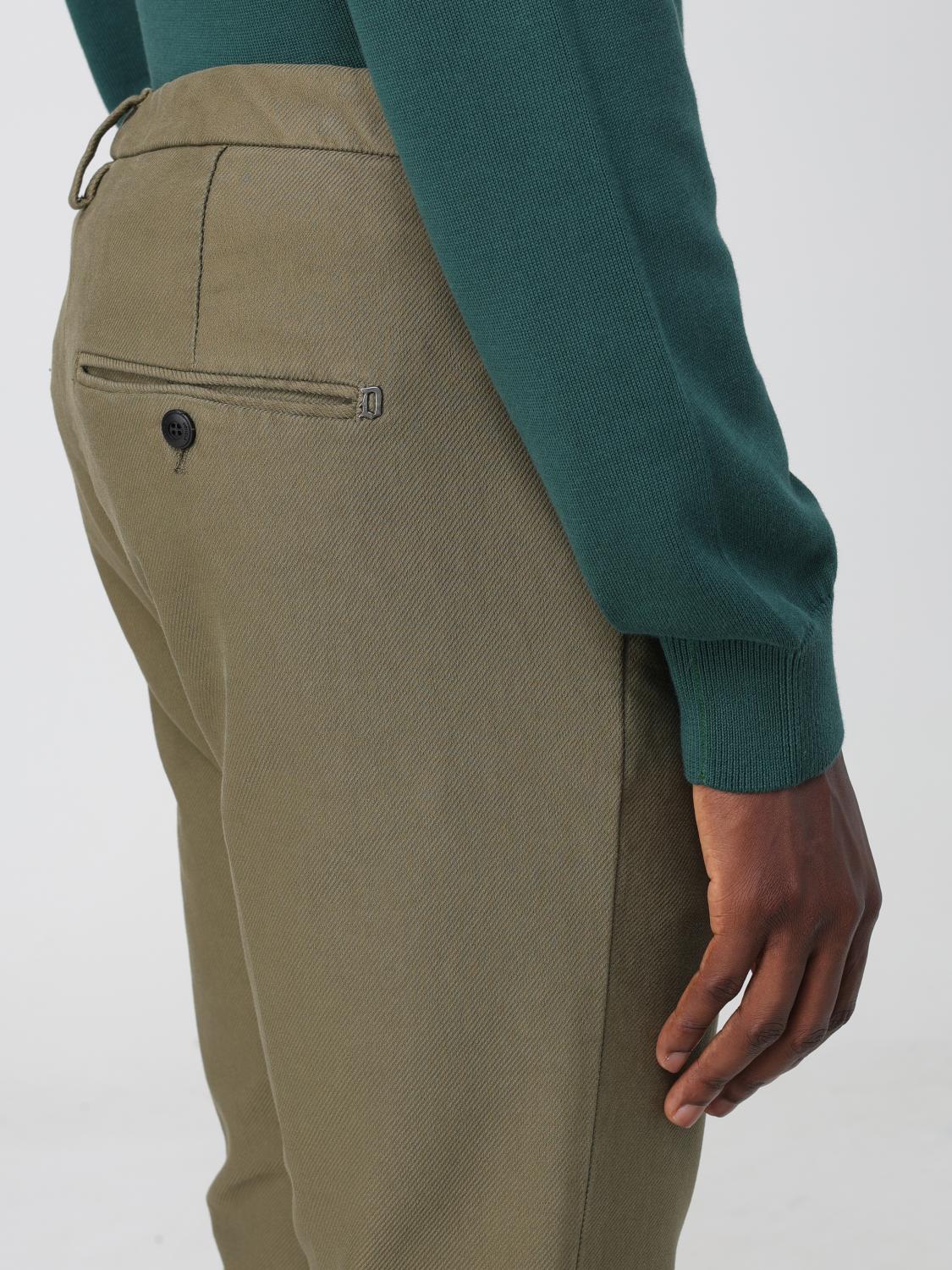DONDUP PANTS: Pants men Dondup, Green - Img 3