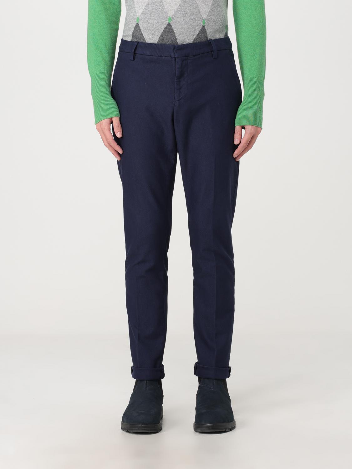 DONDUP PANTS: Pants men Dondup, Blue 1 - Img 1