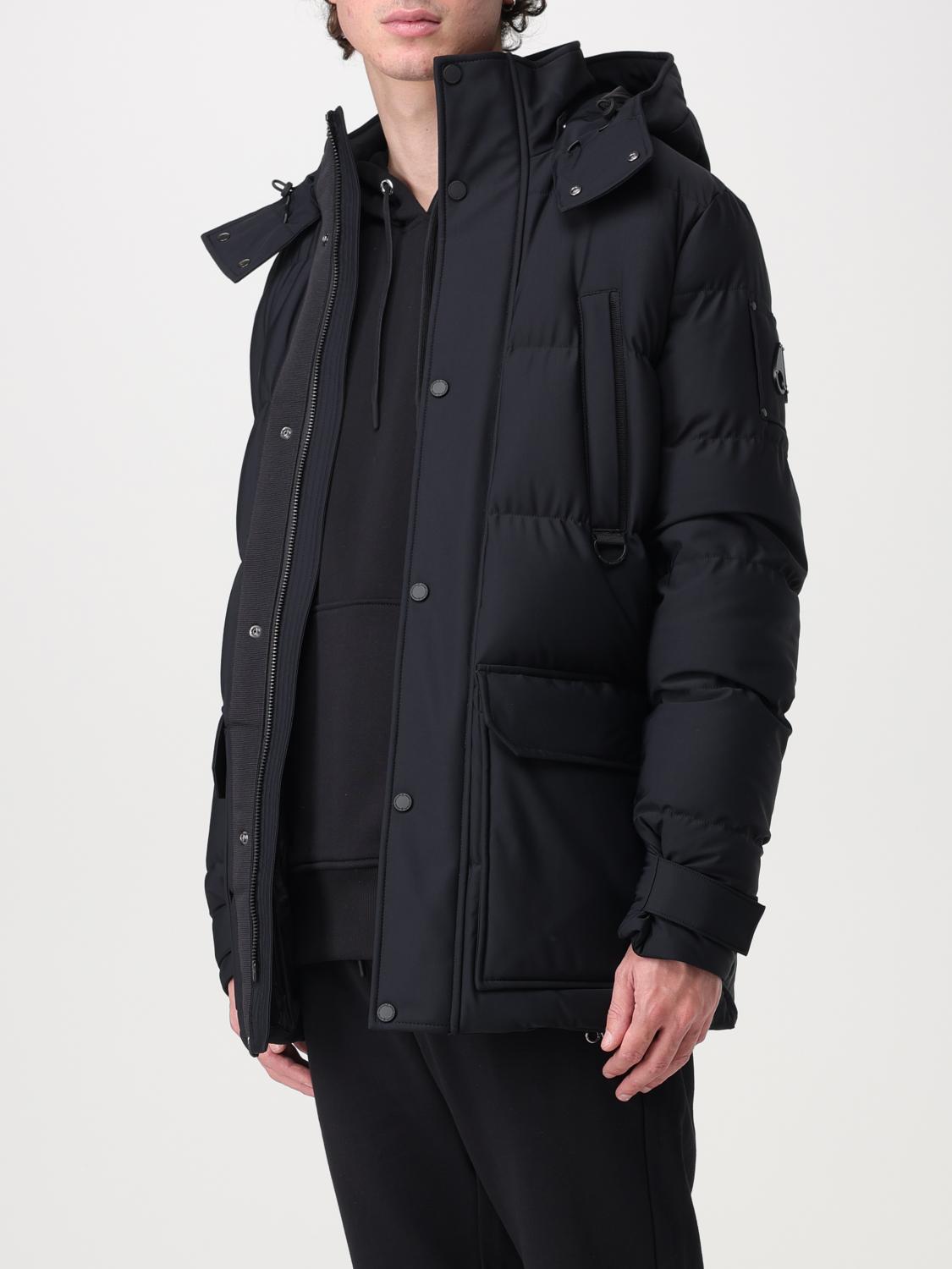 MOOSE KNUCKLES ジャケット: ジャケット メンズ Moose Knuckles, ブラック - Img 4