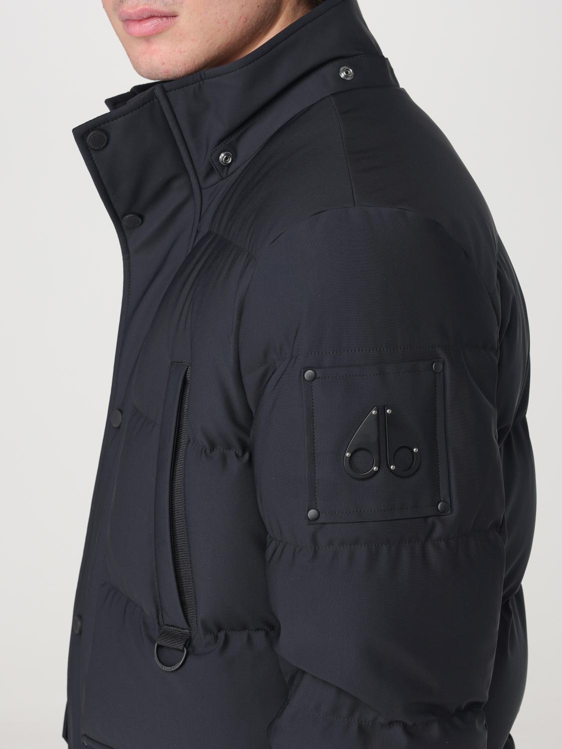 MOOSE KNUCKLES ジャケット: ジャケット メンズ Moose Knuckles, ブラック - Img 5