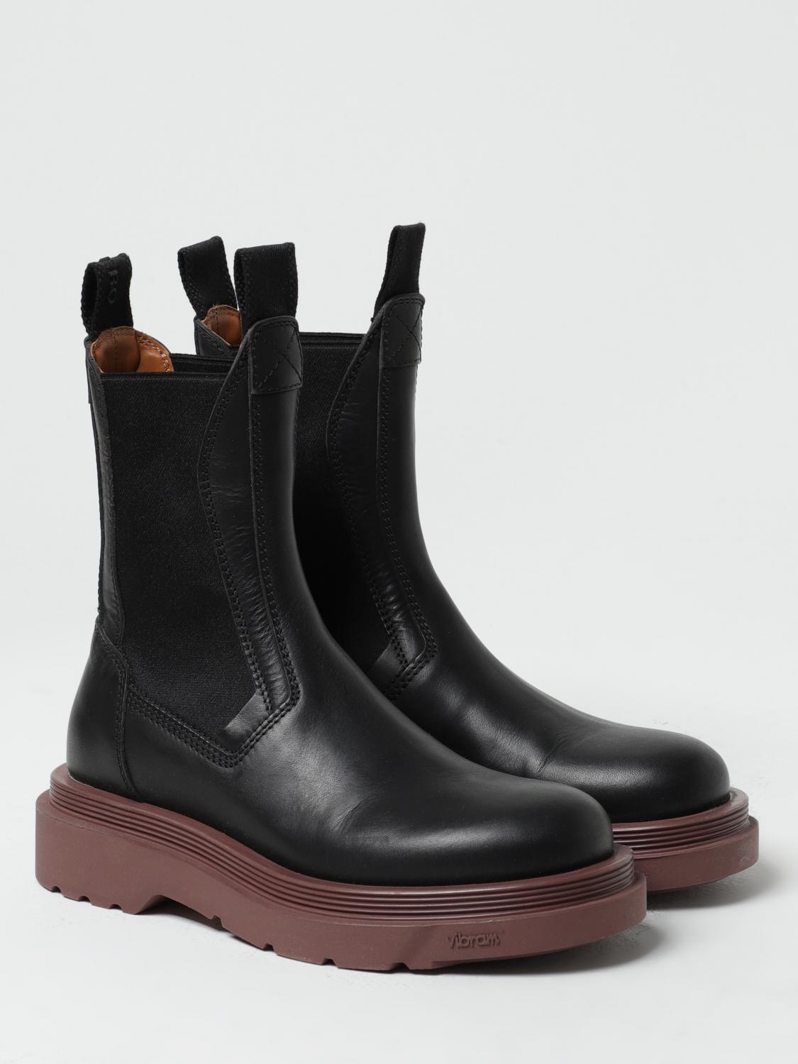 BUTTERO FLACHE STIEFELETTEN: Schuhe damen Buttero, Schwarz - Img 2
