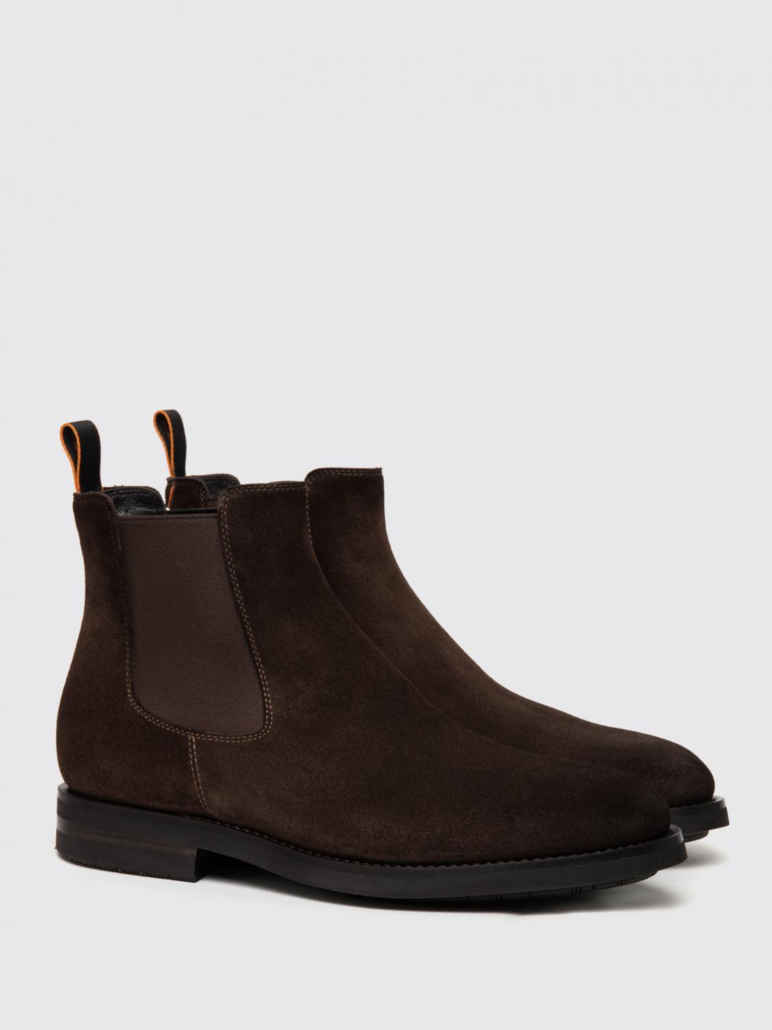 SANTONI BOOT: Shoes men Santoni, Brown - Img 2