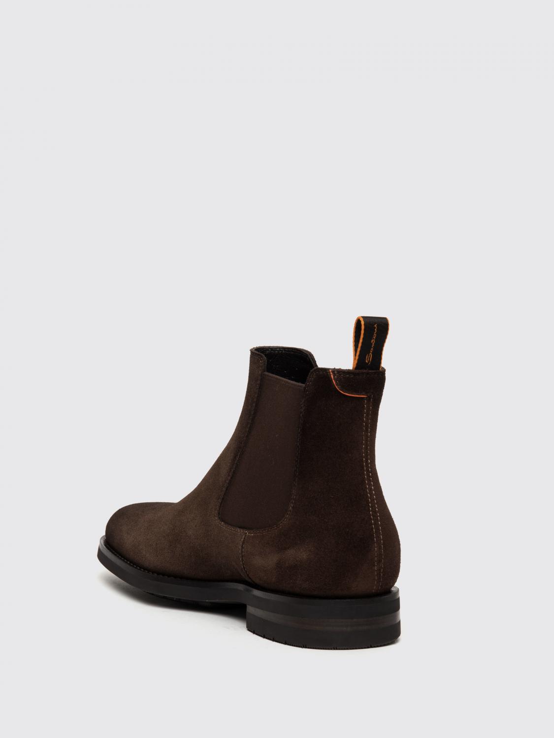 SANTONI BOOT: Shoes men Santoni, Brown - Img 3
