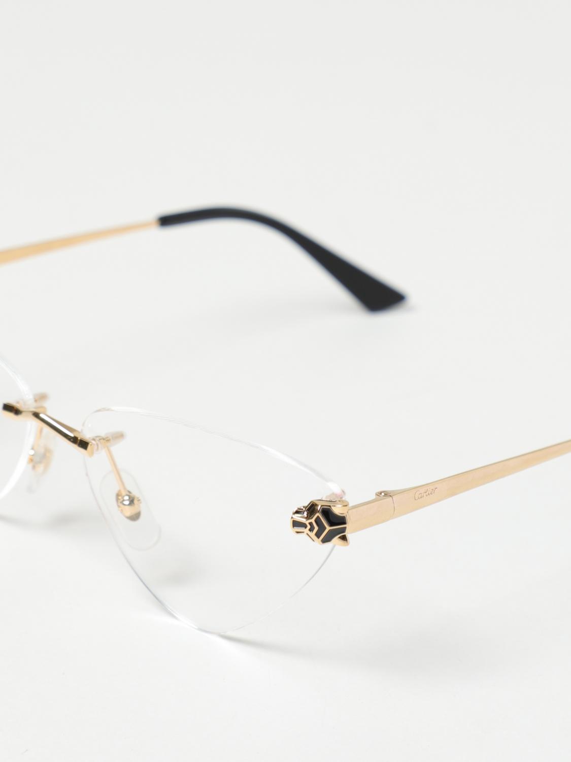 CARTIER OPTICAL FRAMES: Cartier metal eyeglasses, Gold - Img 4