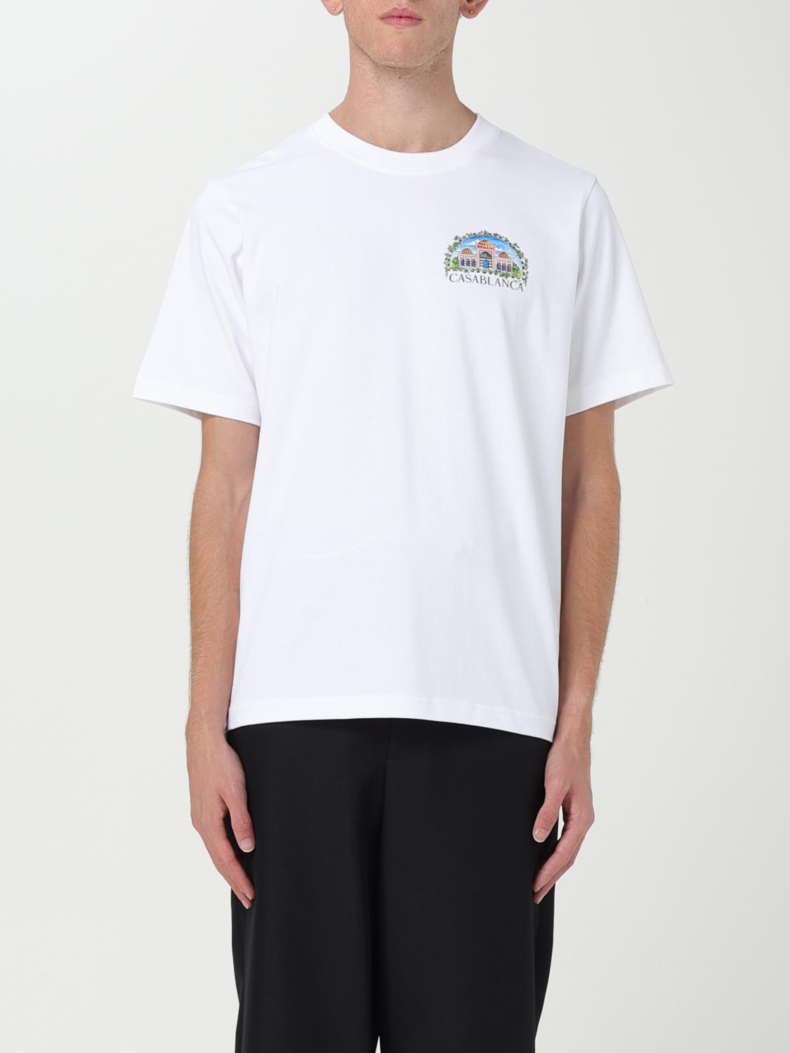 Casablanca T-shirt men - White | MF23JTS00123 | GIGLIO.COM