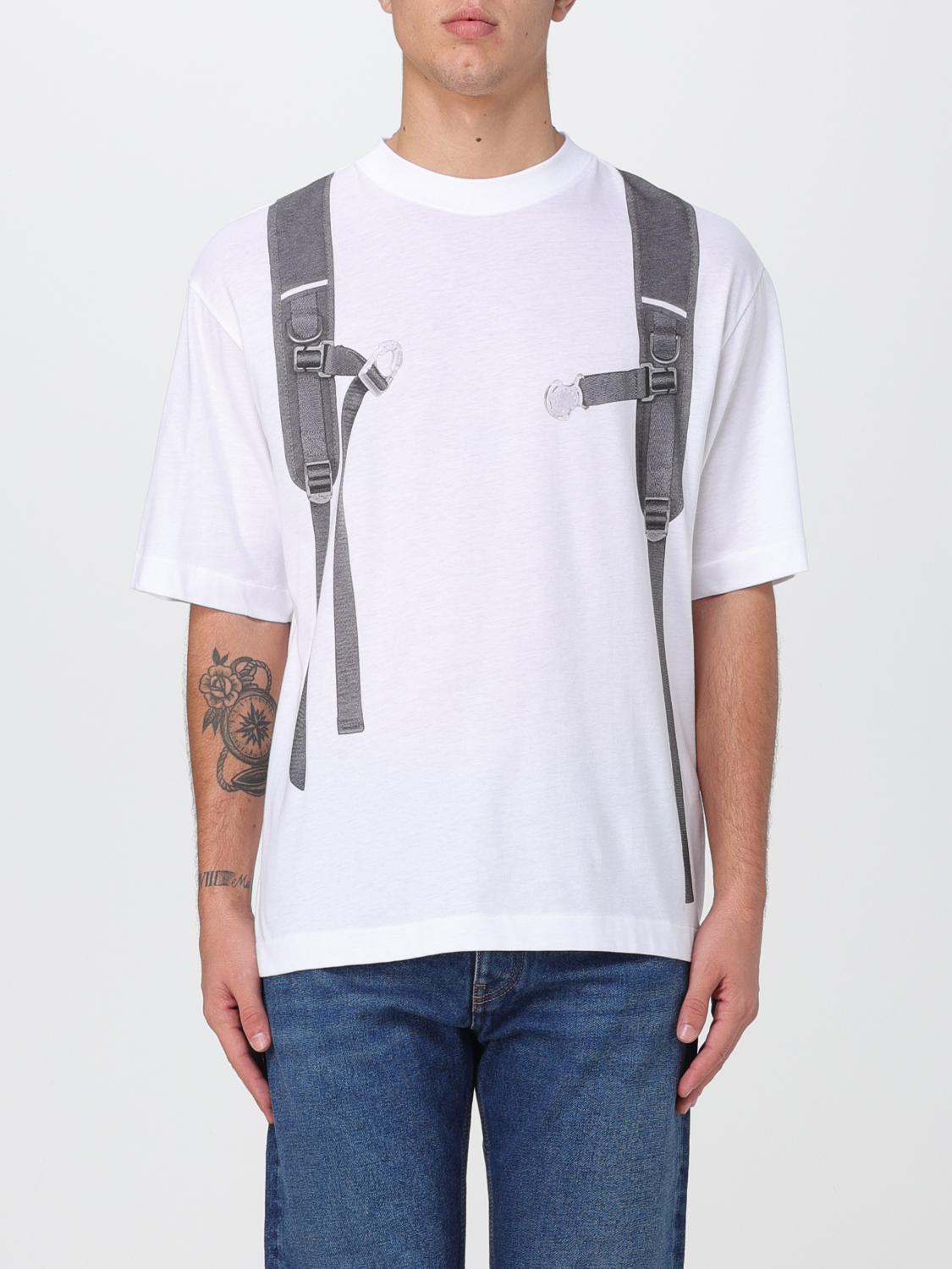 OFF-WHITE T-SHIRT: Off-White cotton t-shirt, White - Img 1