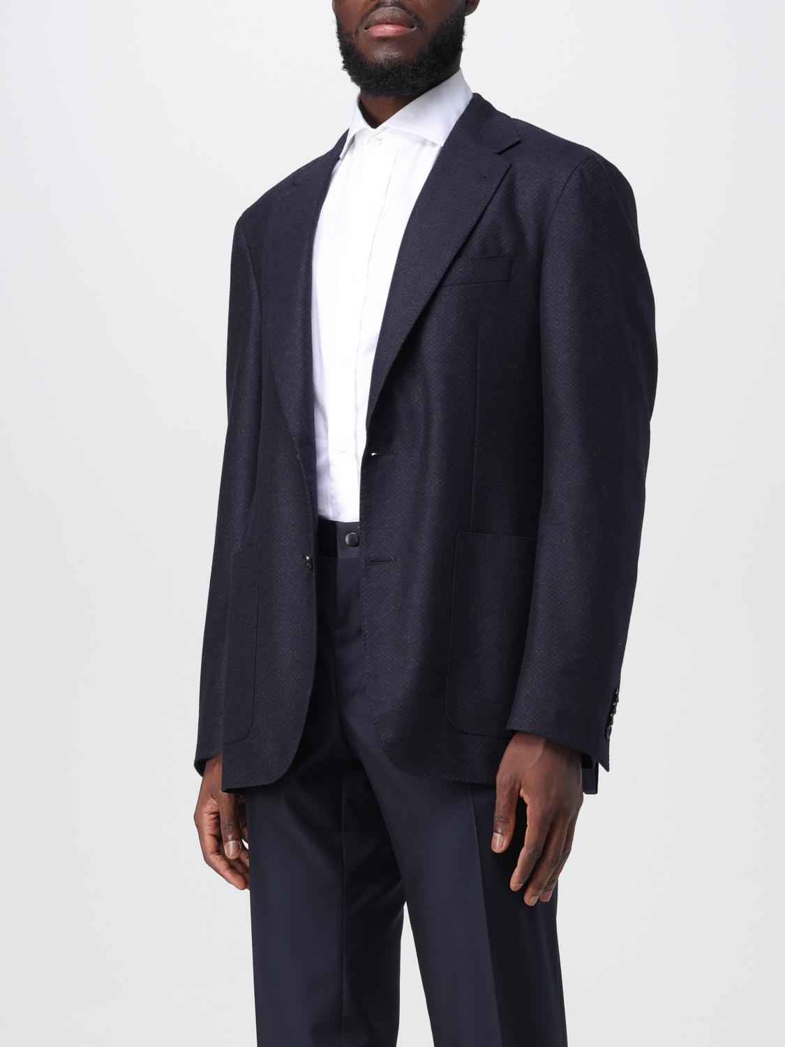 Canali ジャケット メンズ - ブラウン | 20272CU03426 | GIGLIO.COM