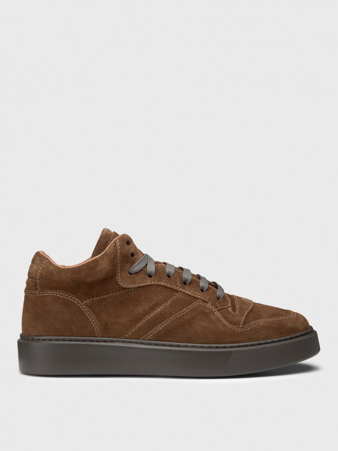 DOUCAL'S SNEAKERS: Sneakers men Doucal's, Brown - Img 1