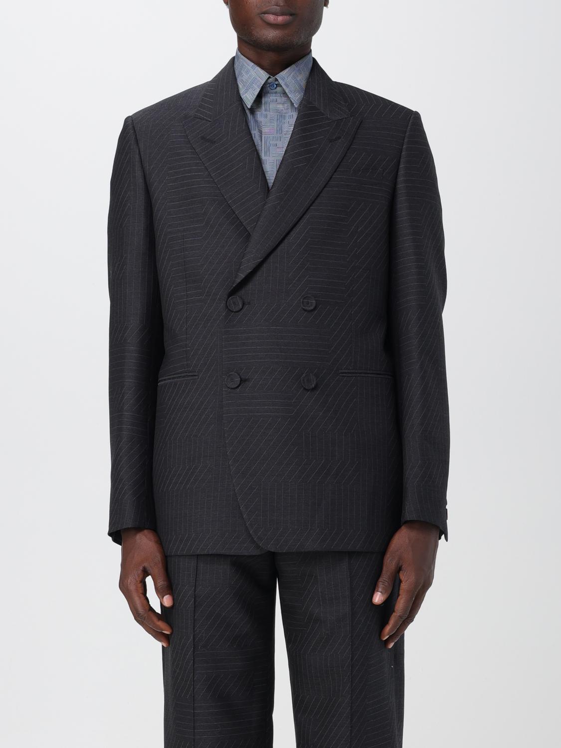 Blazer men Fendi Grey