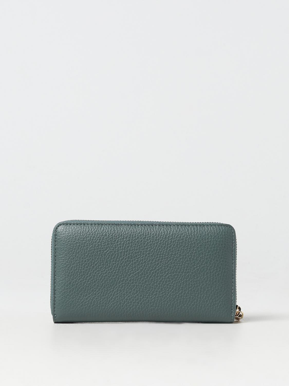COCCINELLE WALLET: Wallet woman Coccinelle, Green - Img 3