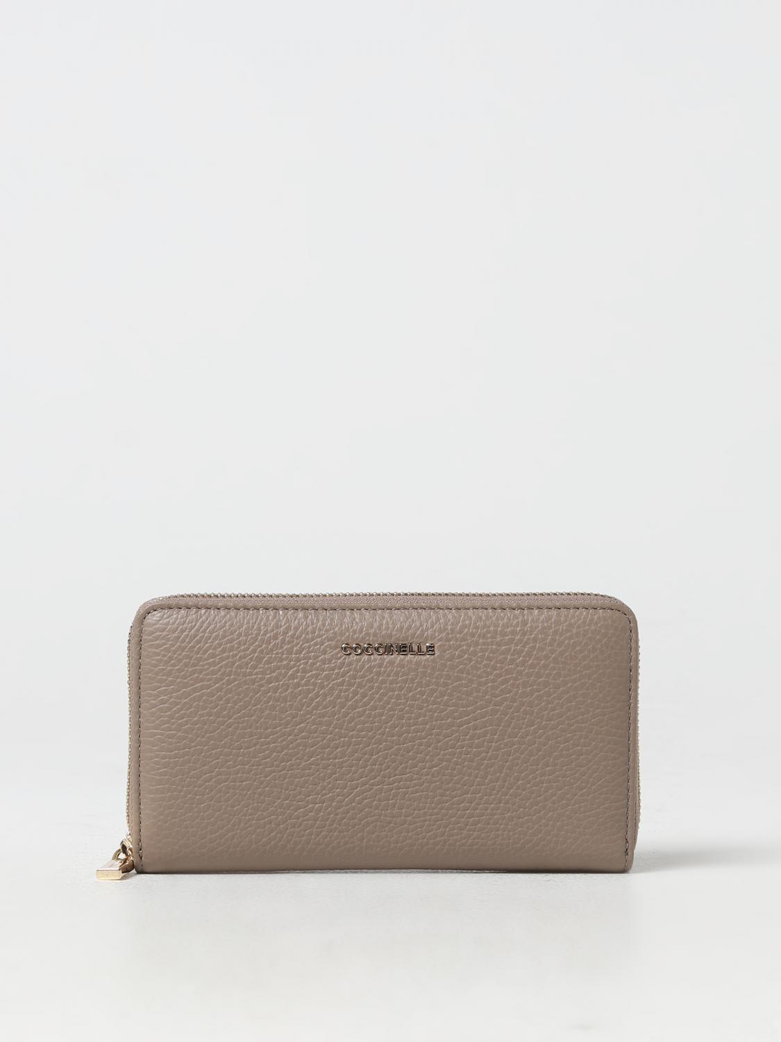 COCCINELLE CARTERA: Cartera mujer Coccinelle, Tórtola - Img 1