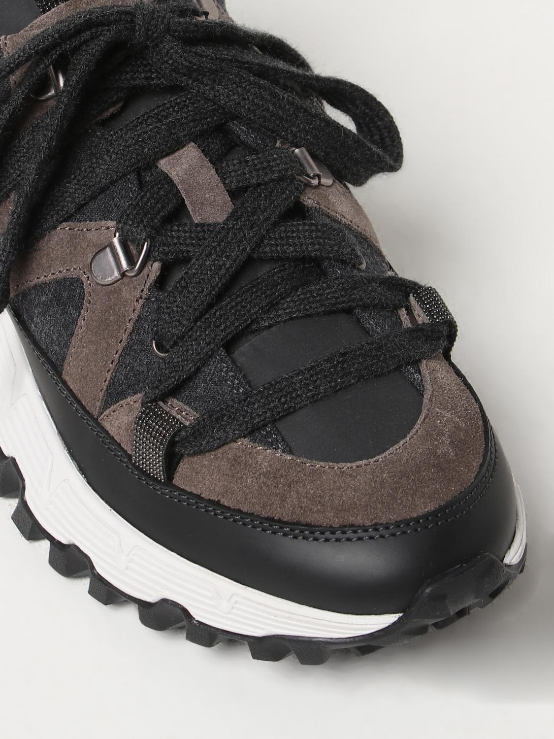BRUNELLO CUCINELLI SNEAKERS: Sneakers woman Brunello Cucinelli, Black - Img 4