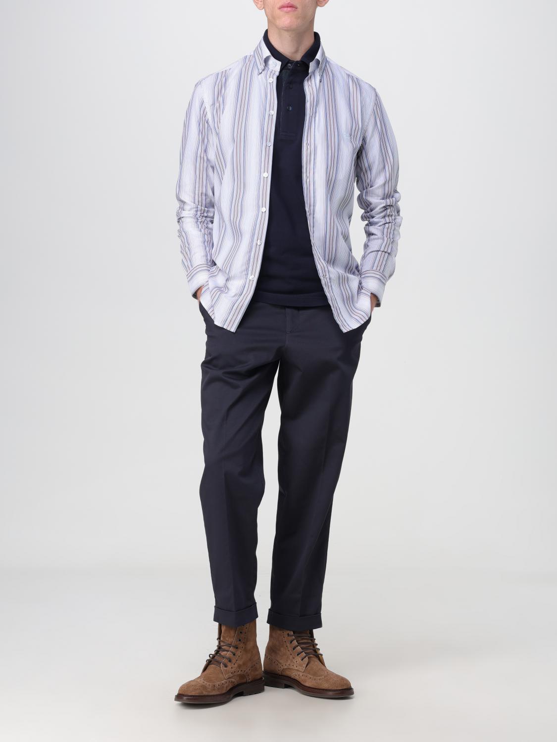 ETRO PANTALONES: Pantalón hombre Etro, Azul Oscuro - Img 2