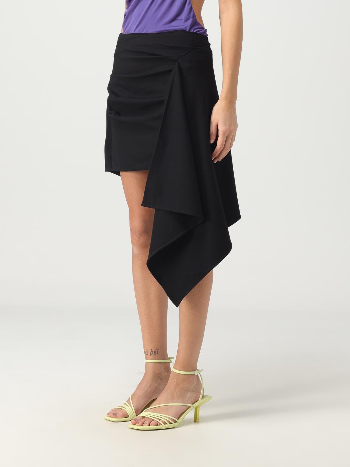 GAUGE81 SKIRT: Skirt woman Gauge81, Black - Img 3