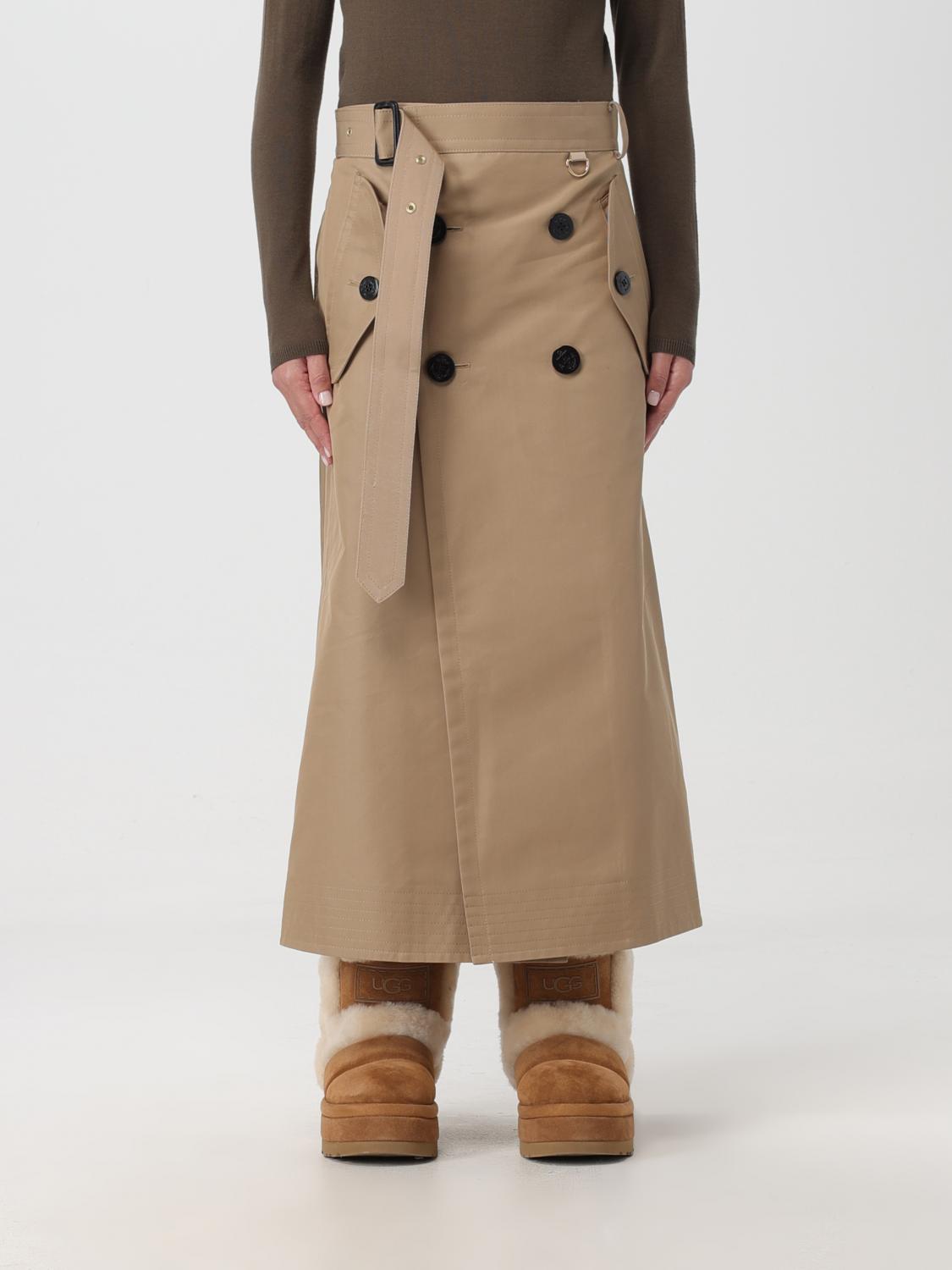 Sacai スカート レディース - ベージュ | 06965 | GIGLIO.COM Sacai スカート レディース - ベージュ | 06965 | GIGLIO.COM