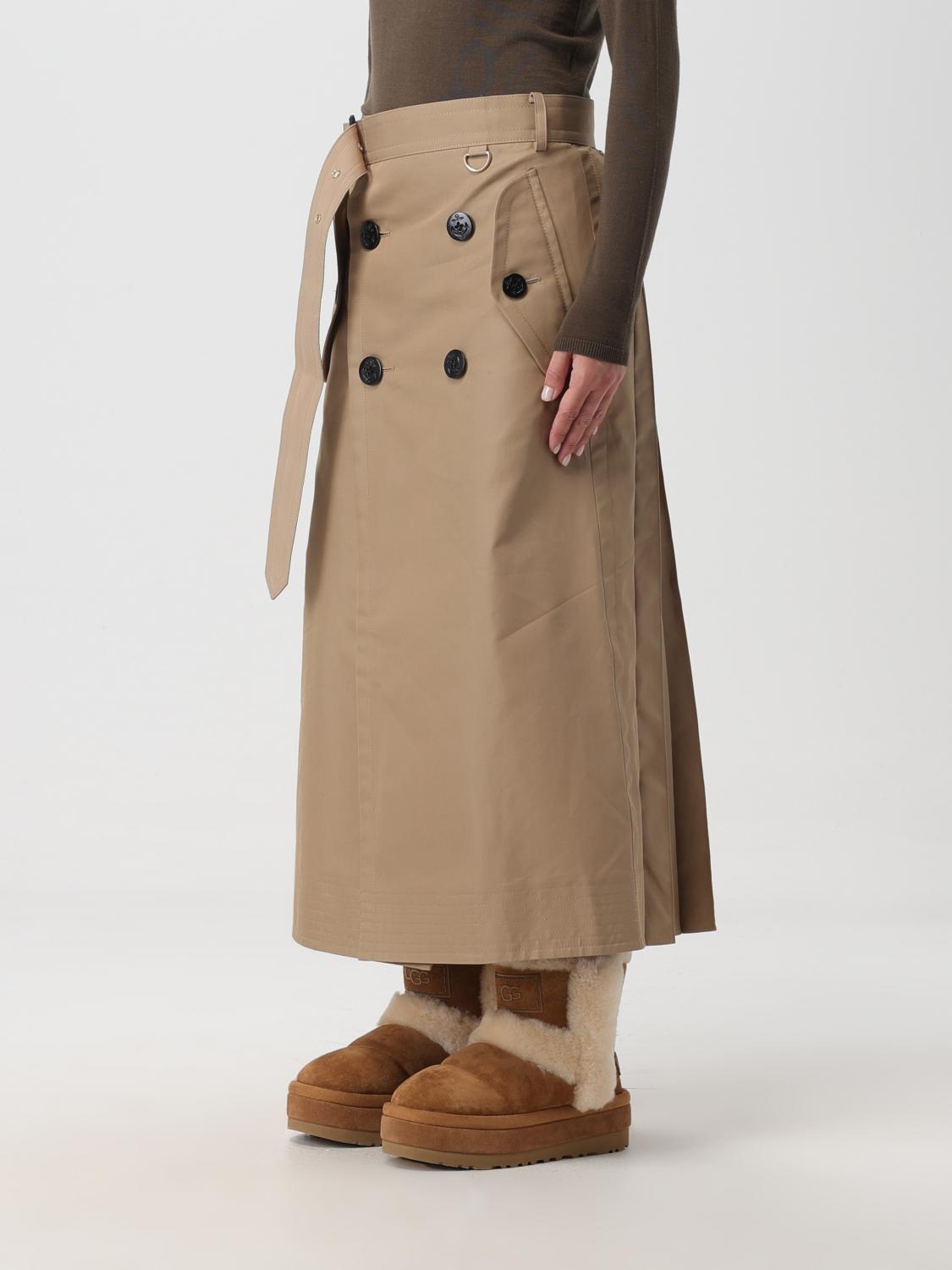 Sacai スカート レディース - ベージュ | 06965 | GIGLIO.COM
